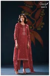 Gulrukh 5027 By Ganga Cotton Satin Designer Plzzo Suits
